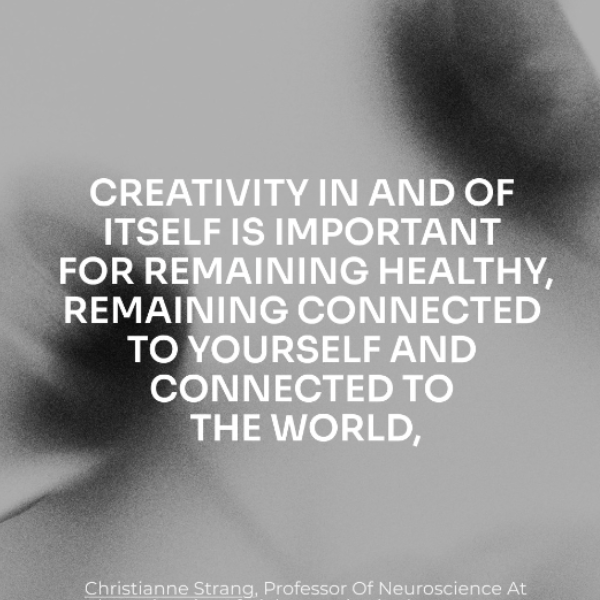 Quote on creativity by Christianne Strang