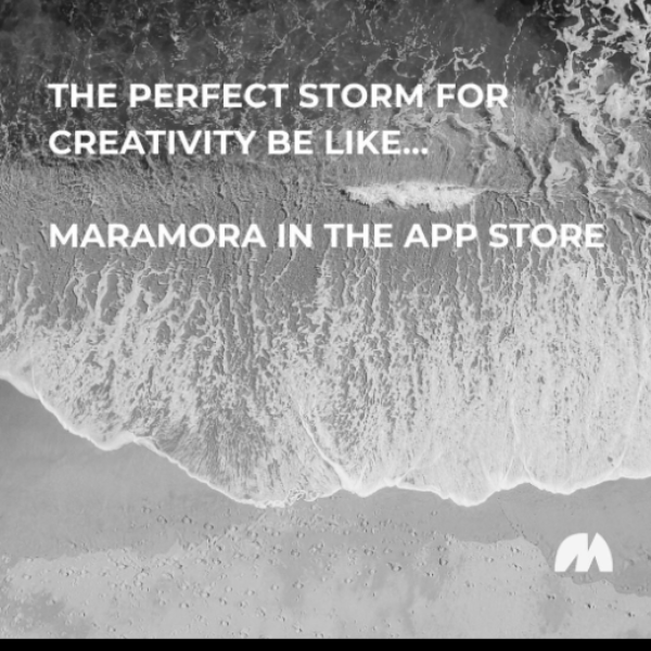 Maramora in the App Store — storm waves